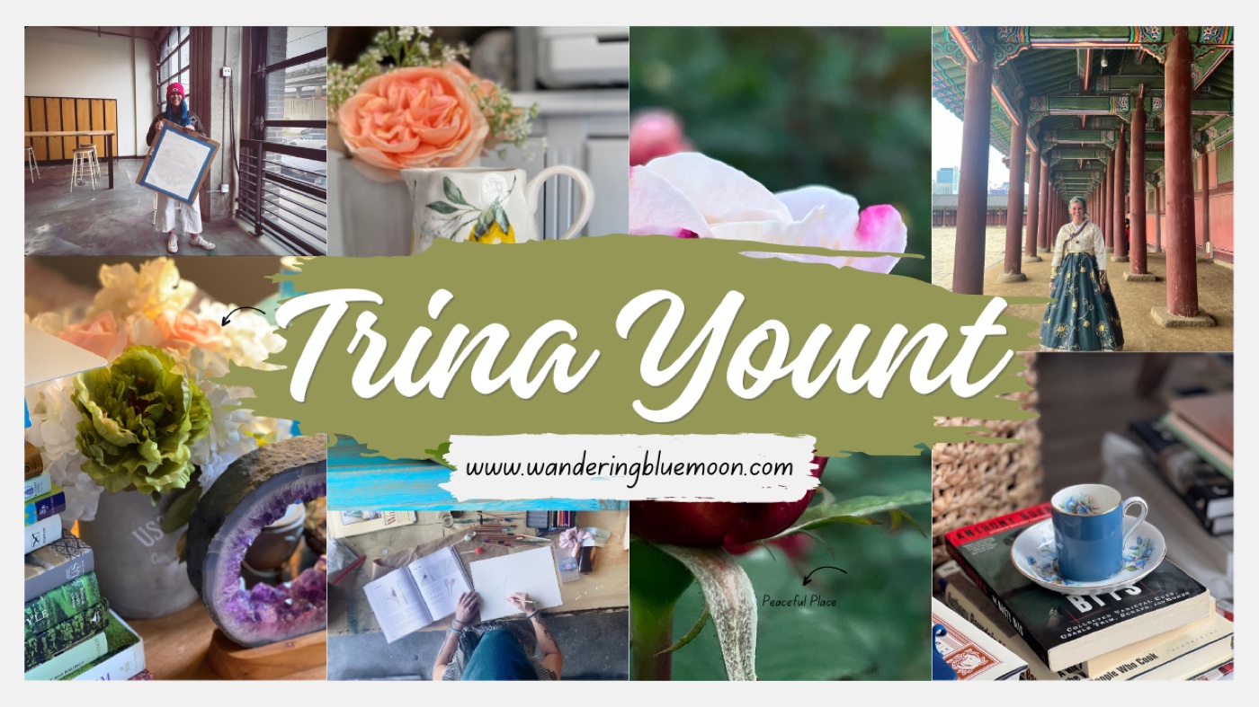 Trina Yount — Wandering Blue Moon