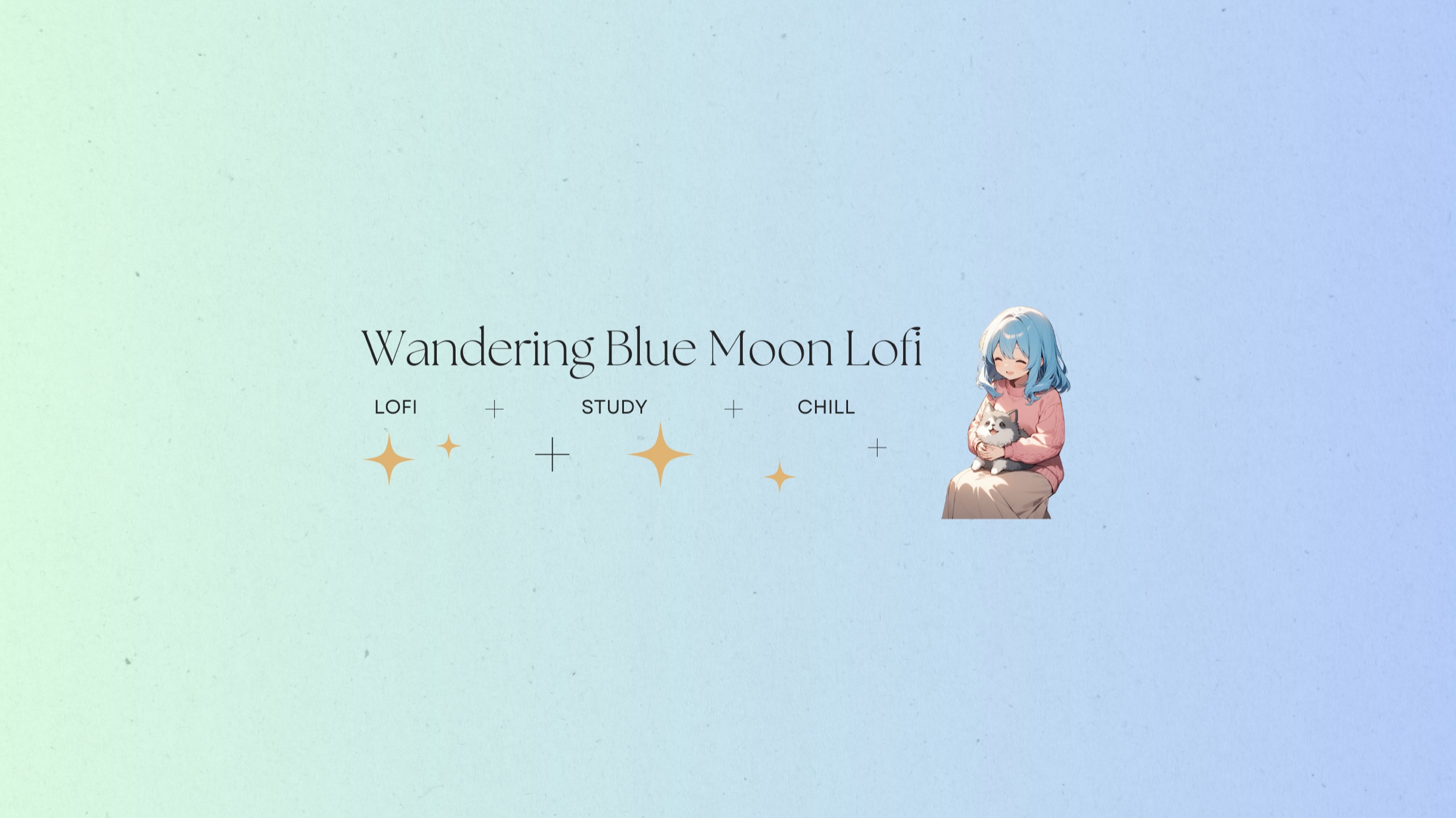 Wandering Blue Moon Lofi — Lofi, Study, Chill