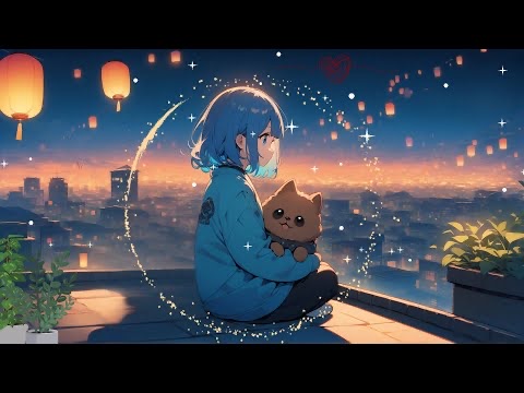 Beautiful Twilight Cityscapes With Soothing Anime Beats